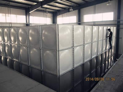 庆城玻璃钢拼装水箱